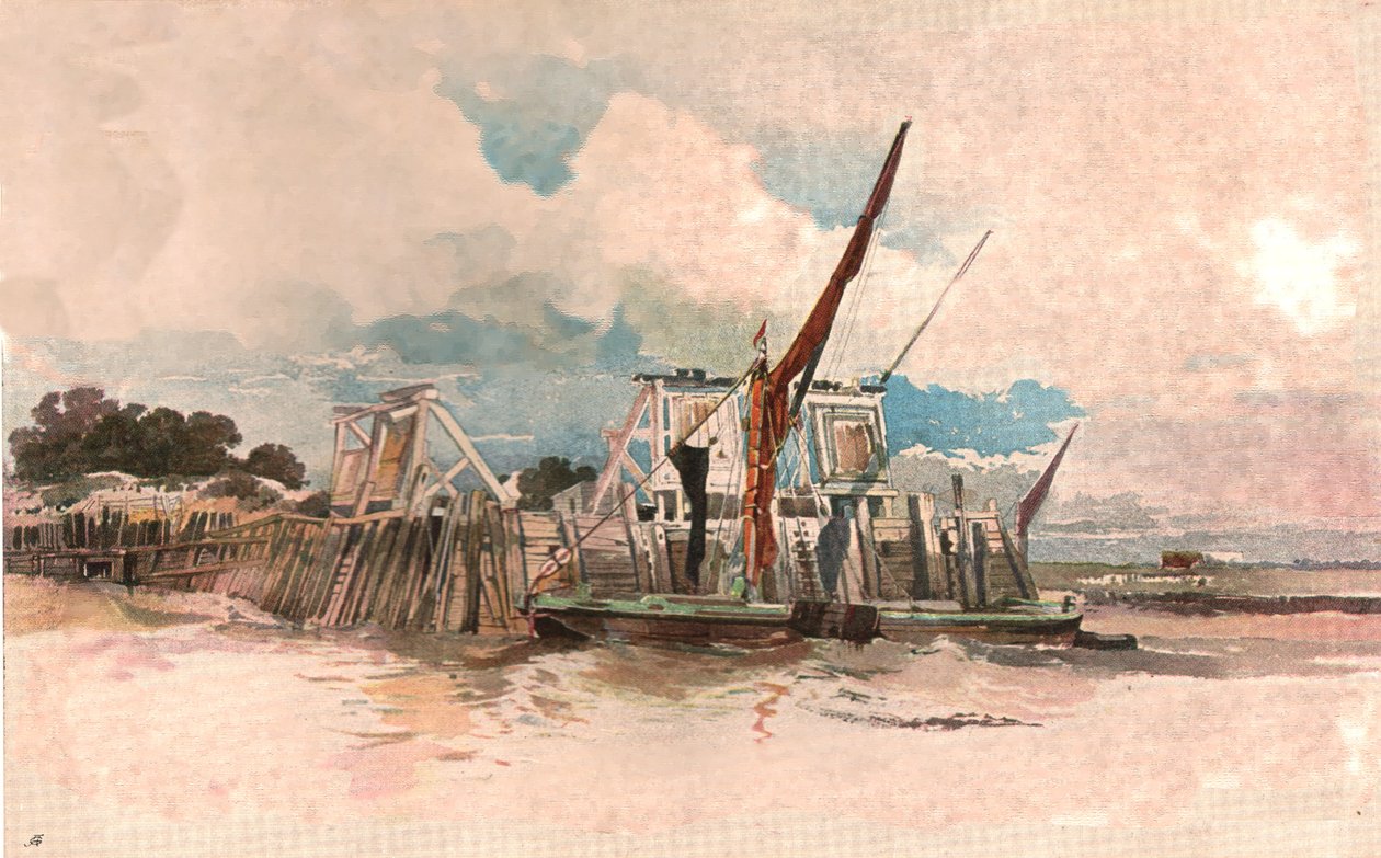 رسم خارجي ، c1900. بواسطة غير معروف