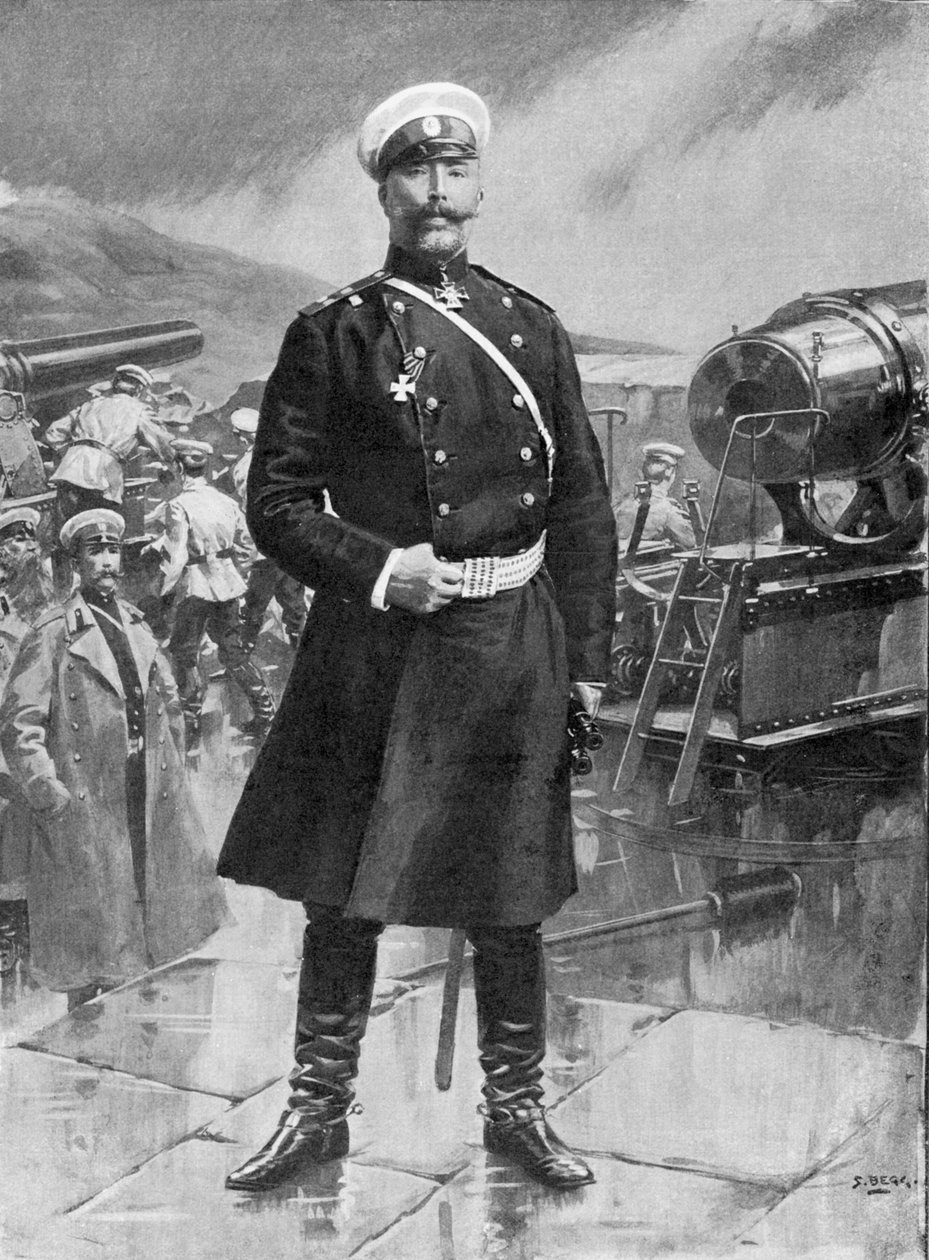 أناتولي ميخائيلوفيتش ستوسيل ، جنرال روسي ، الحرب الروسية اليابانية ، 1904-5 بواسطة غير معروف