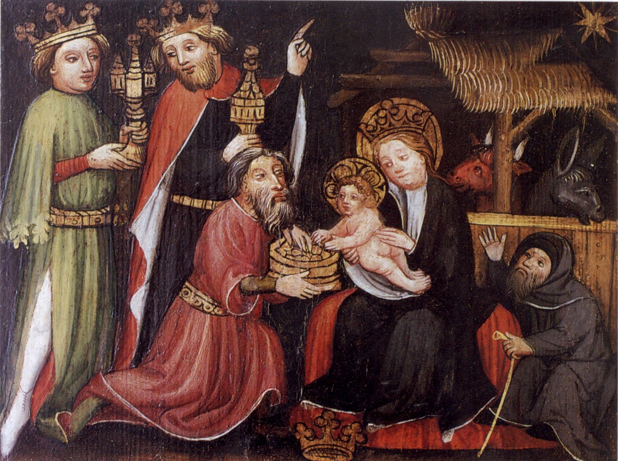 العشق من المجوس ، سيد غير معروف ، حوالي 1400 ؛ مؤسسة مستشفى إيسني الإنجيلية بواسطة غير معروف