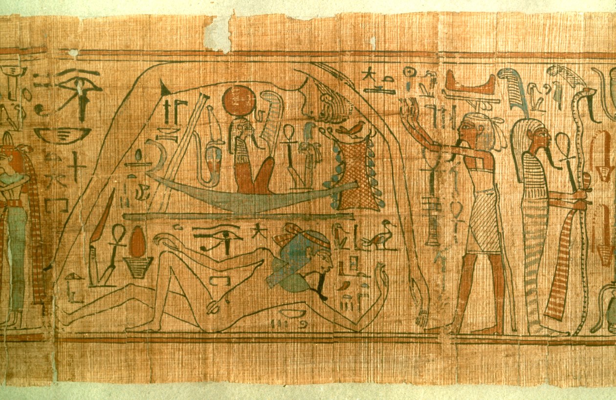 الكون المصري القديم ، القرن 11 إلى 10 قبل الميلاد بواسطة غير معروف