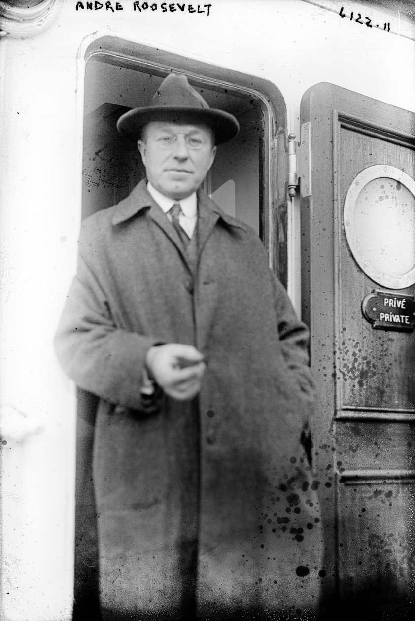 أندريه روزفلت (1879-1962) (صورة ب / ث) بواسطة غير معروف