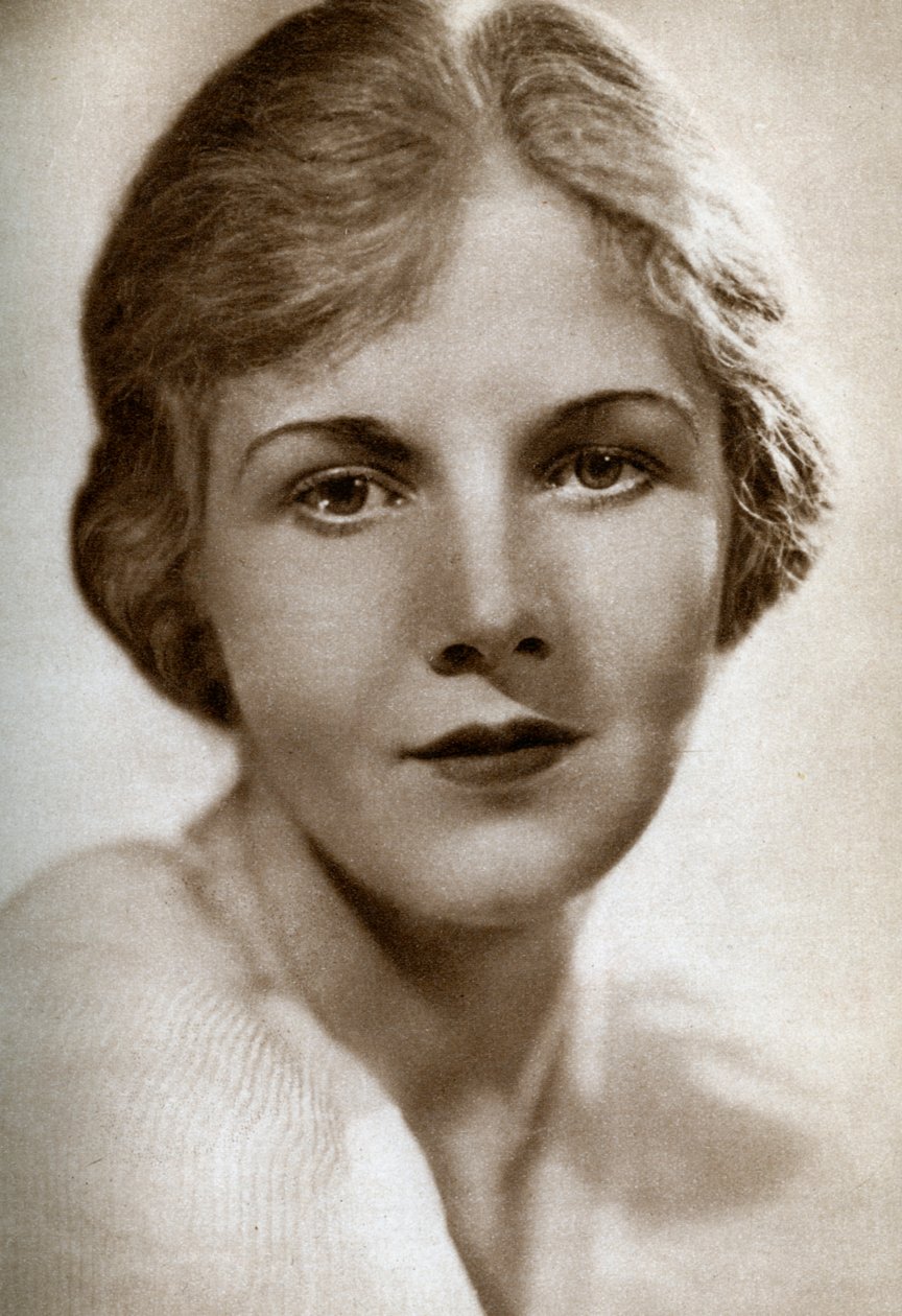 آن هاردينج ، الممثلة الأمريكية ، 1933 بواسطة غير معروف