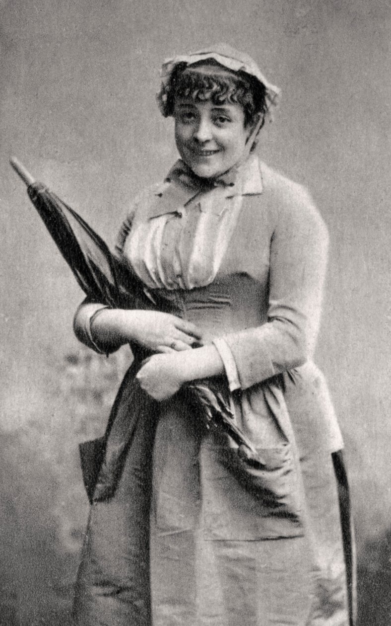آنا جوديك ، الممثلة الكوميدية الفرنسية ، 1875 بواسطة غير معروف