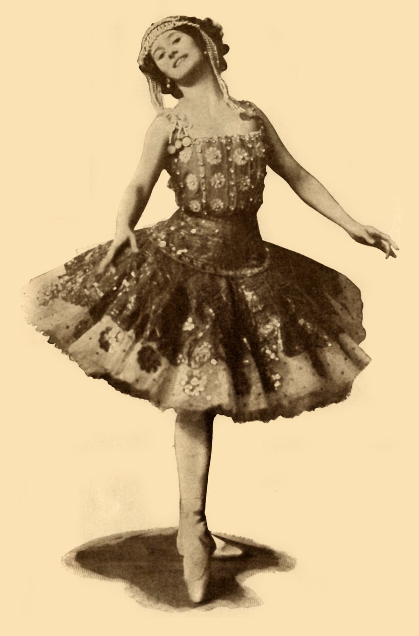 آنا بافلوفا ، c1910. بواسطة غير معروف