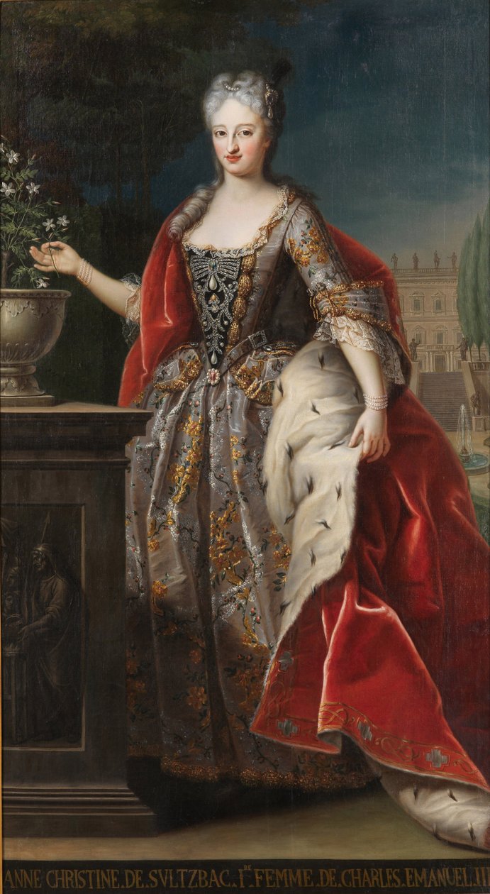 آن كريستين من Sulzbach 1704-1723 بواسطة غير معروف
