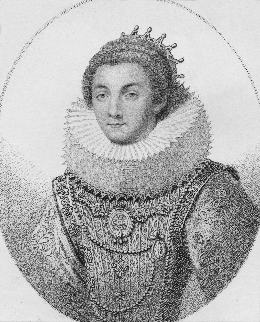آن كونتيسة آرجيل ، 1807. بواسطة غير معروف