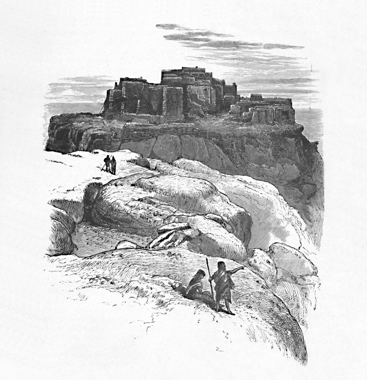 منظر آخر لموكي ، 1883 بواسطة غير معروف