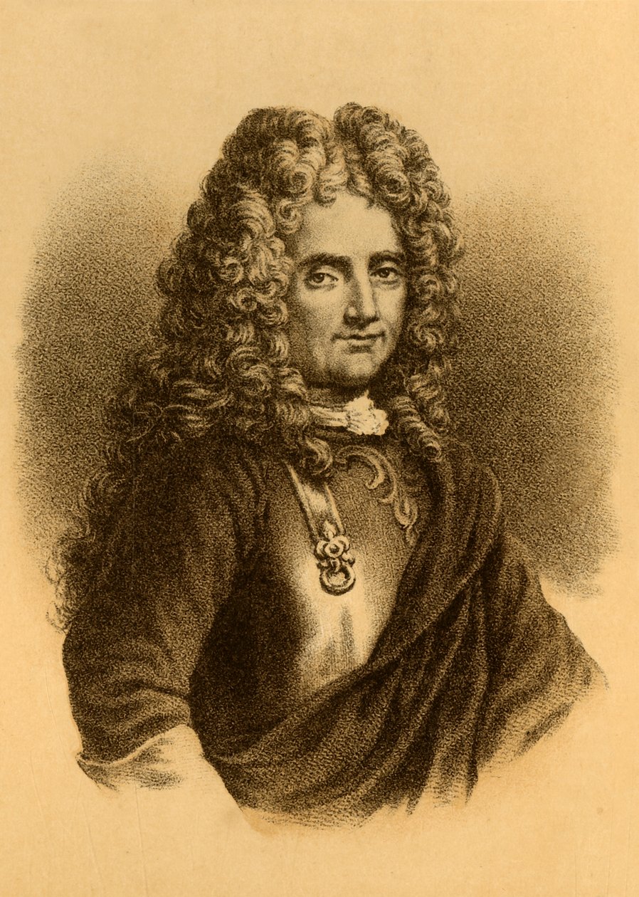 أنتوني كونت هاميلتون ، c1680 ، c1880. بواسطة غير معروف