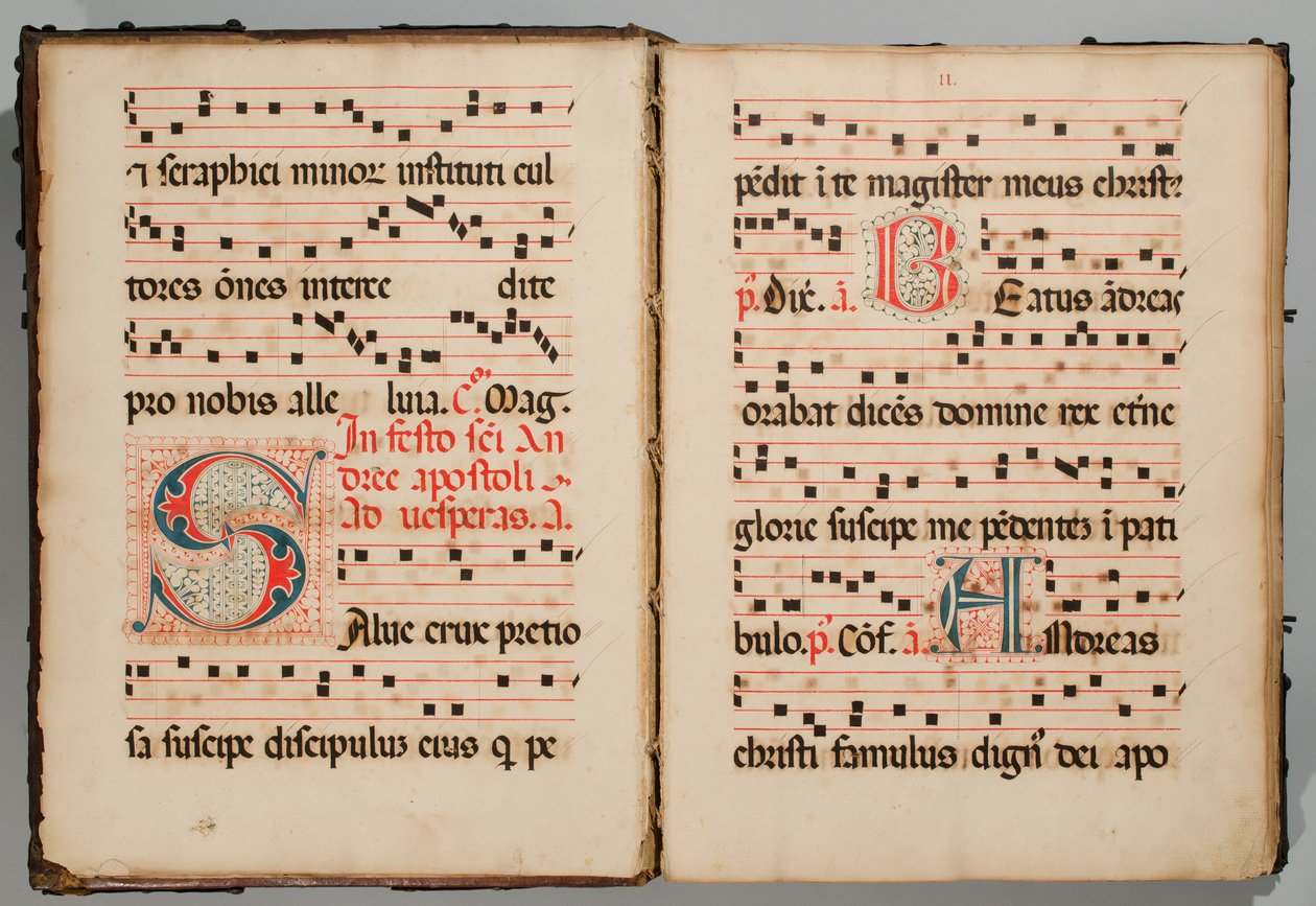 Antiphonary ، 1736. بواسطة غير معروف