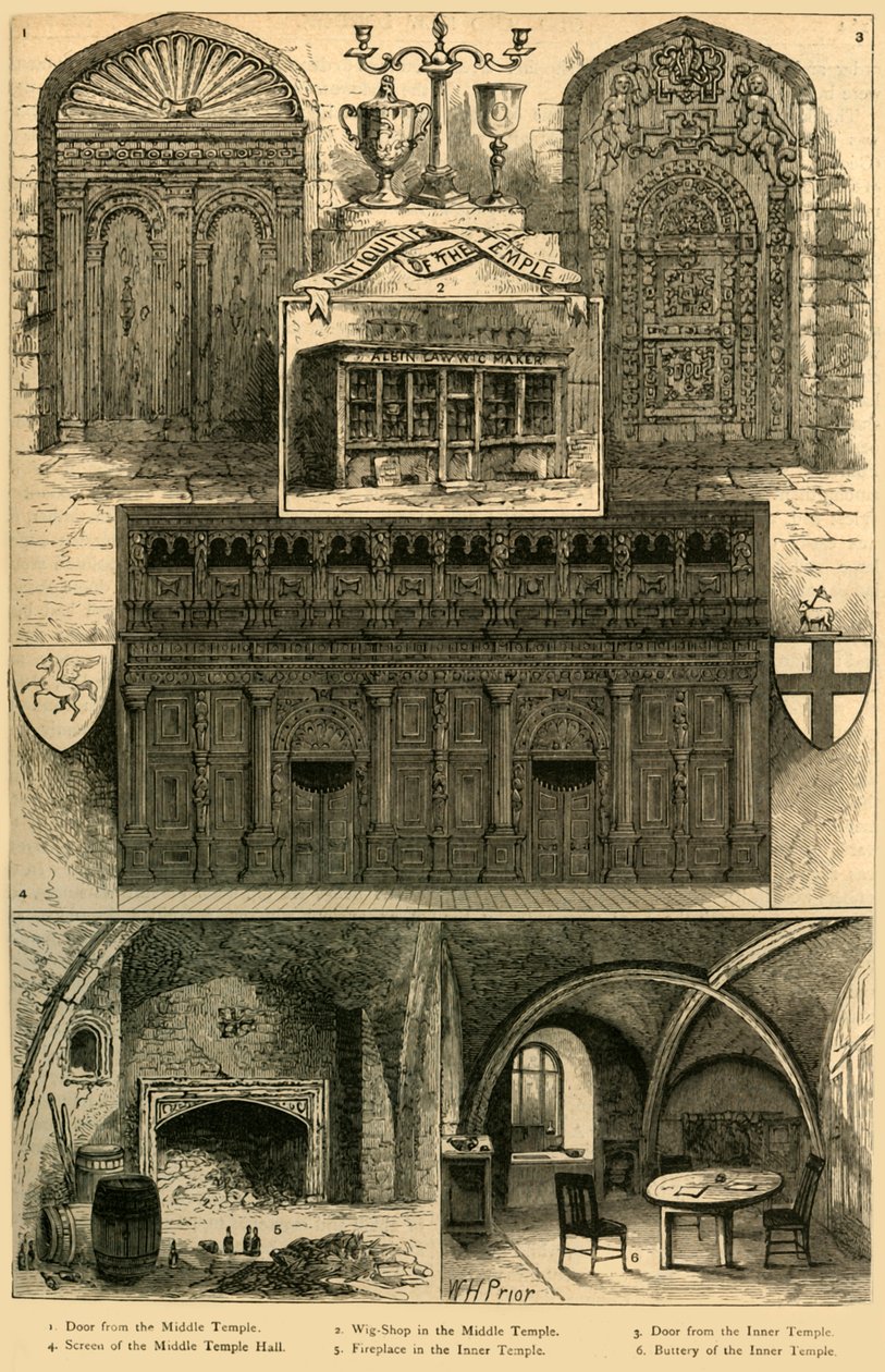 آثار الهيكل ، 1897. بواسطة غير معروف