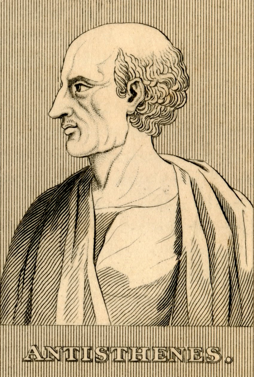 Antisthenes ، c445-365 قبل الميلاد ، 1830. بواسطة غير معروف