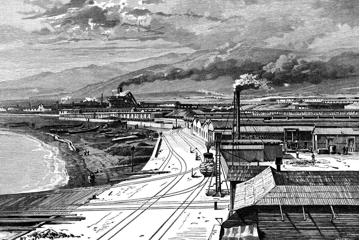 أنتوفاجاستا ، تشيلي ، 1895 بواسطة غير معروف