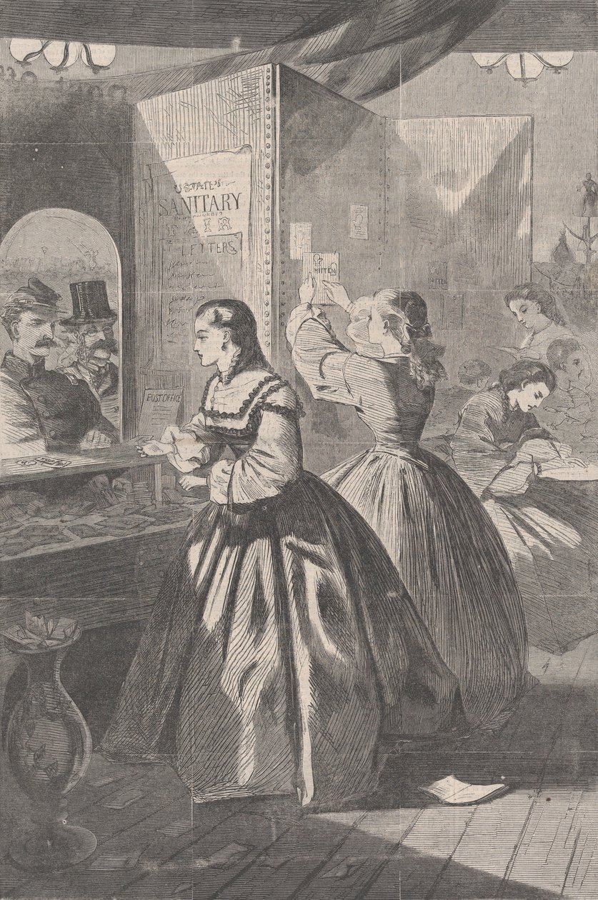 أي شيء لي ، إذا كنت من فضلك مكتب البريد لمعرض بروكلين في Aid of the S ... ، 5 مارس 1864. بواسطة غير معروف