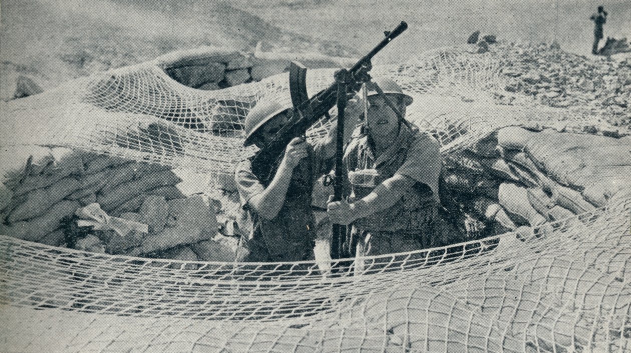 انزاك على الحرس في مصر ، 1940 ، 1940 بواسطة غير معروف