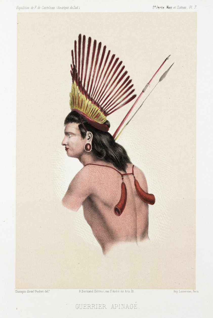 محارب أبيناج ، البرازيل ، 1843-1847 بواسطة غير معروف
