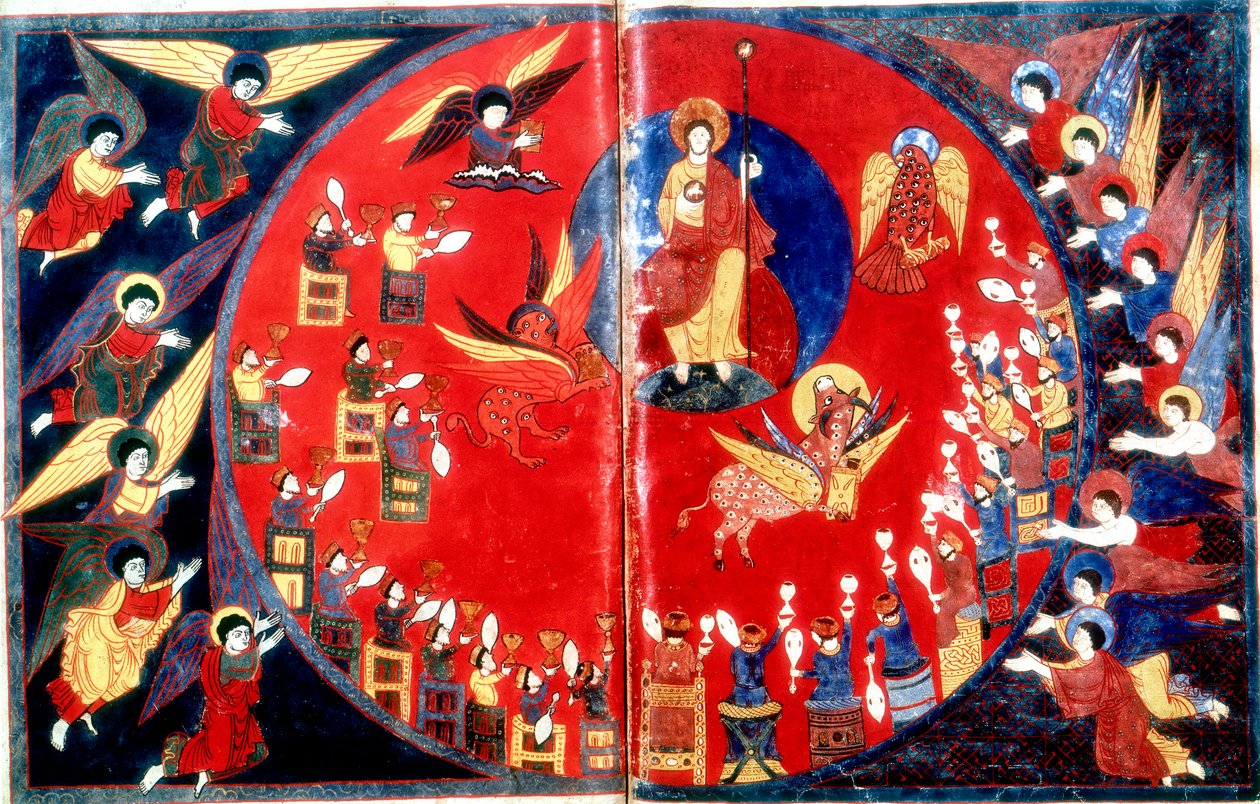 نهاية العالم من St-Sever Latin ، c1050 بواسطة غير معروف