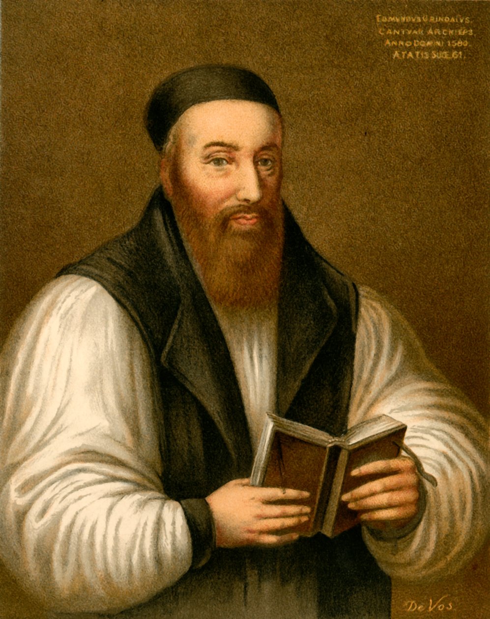 رئيس الأساقفة غريندل ، c1580 ، القرن التاسع عشر. بواسطة غير معروف