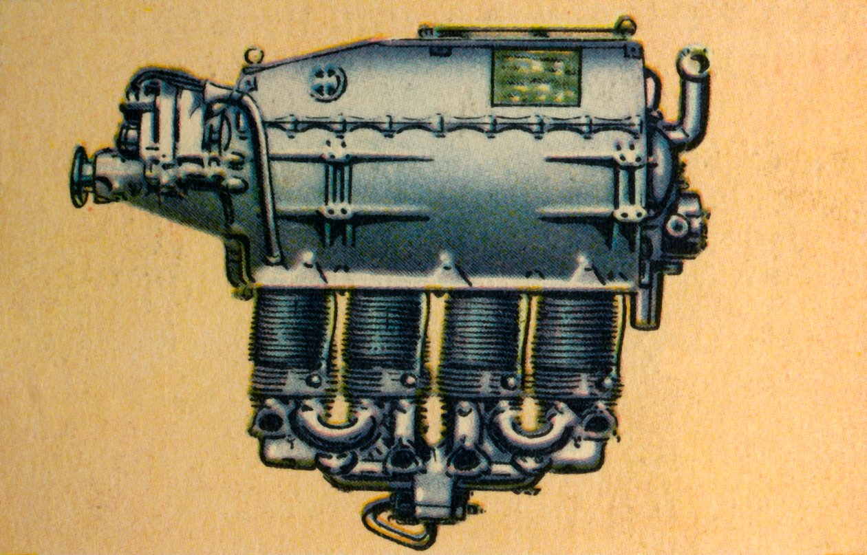أرجوس As 8100 محرك قوة حصان ، 1932. بواسطة غير معروف
