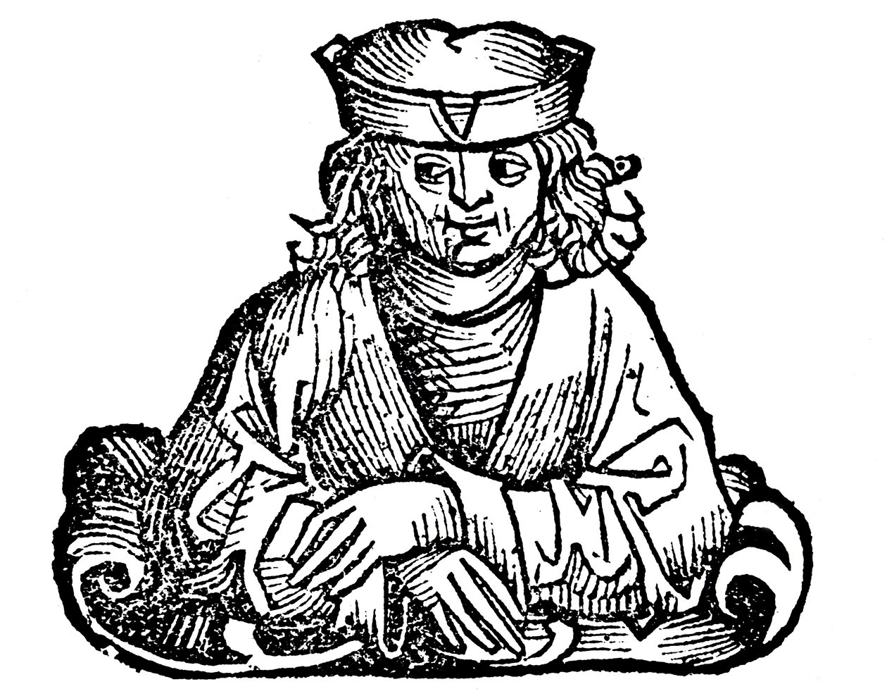 Aristides the just c530-c468 قبل الميلاد ، جندي أثينا اليوناني القديم ورجل الدولة ، 1493 بواسطة غير معروف