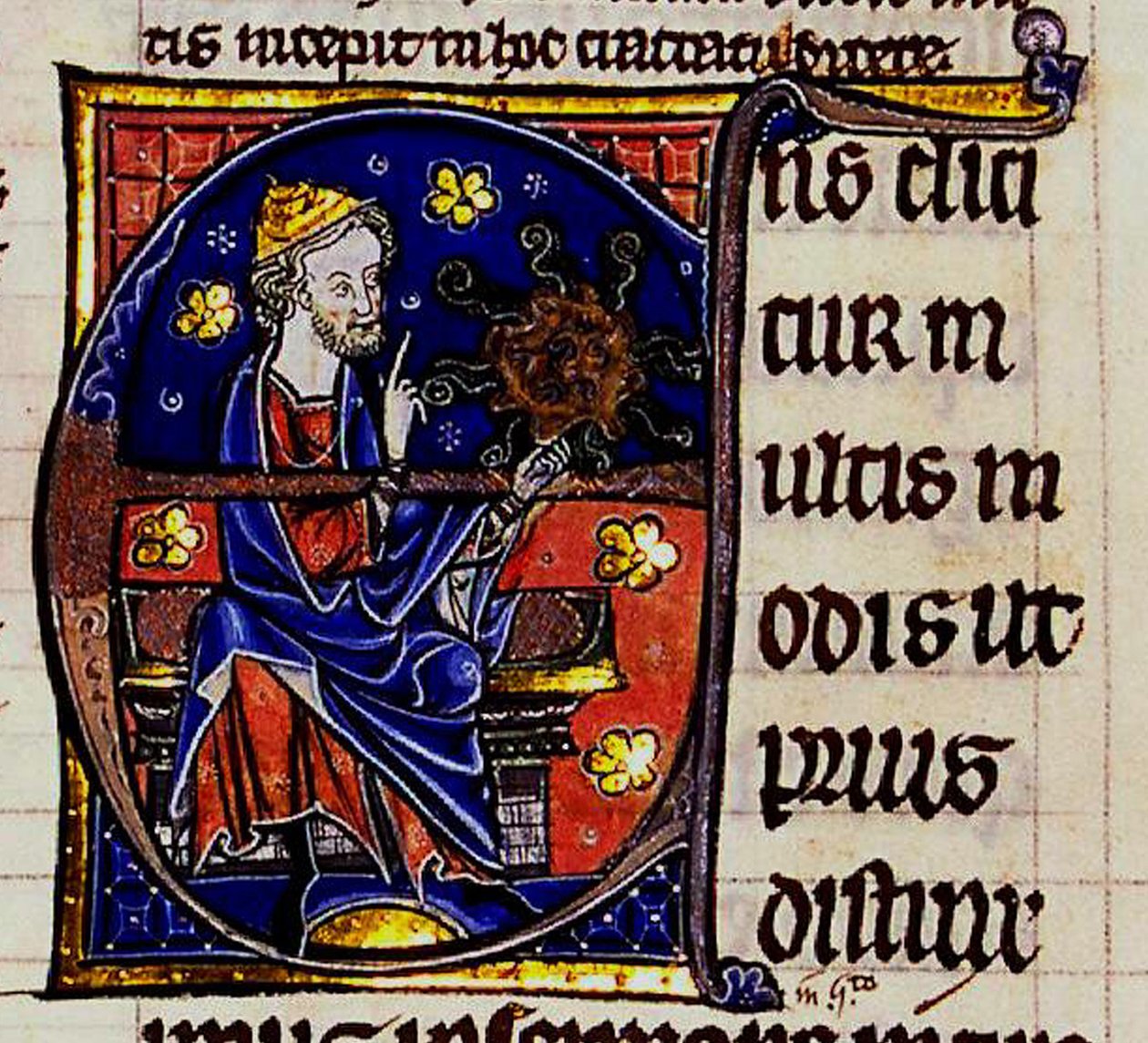 أرسطو. من: De Averroes كتب أرسطو سول العظيمة ، القرن الثالث عشر بواسطة غير معروف