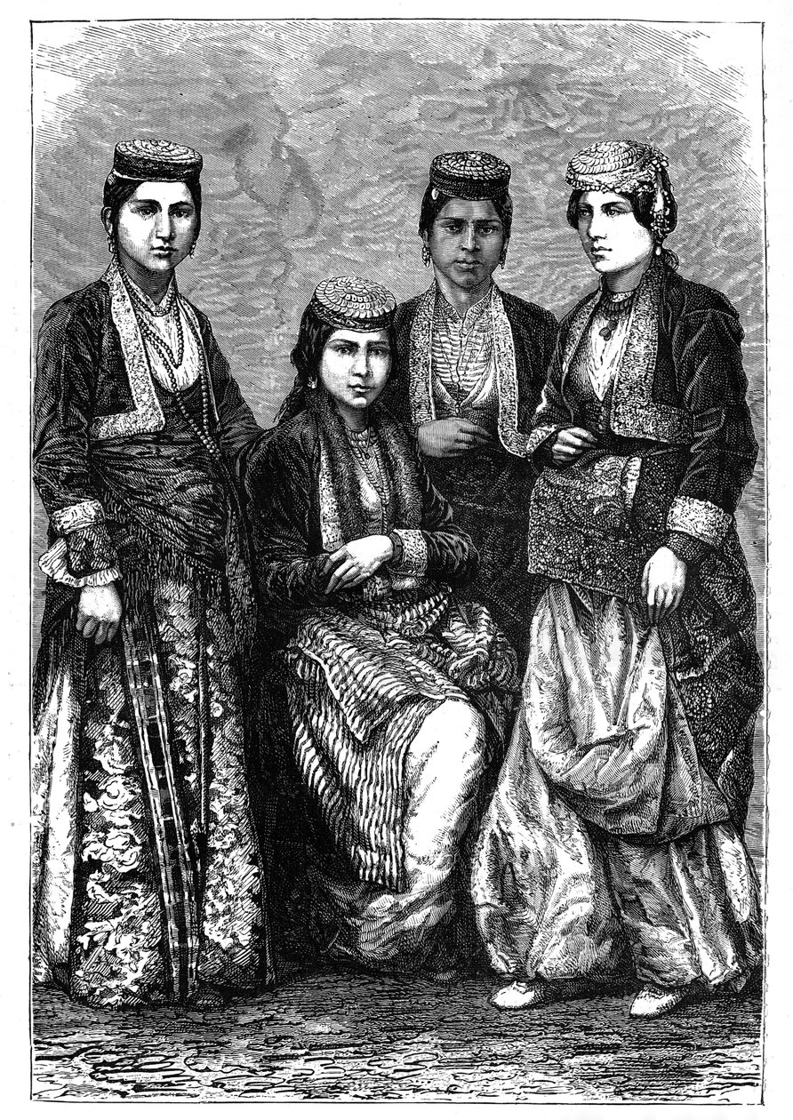 السيدات الأرمن ، c1890 بواسطة غير معروف