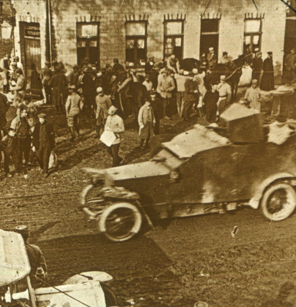 سيارة مصفحة ، فرنسا ، c1916-c1918 بواسطة غير معروف