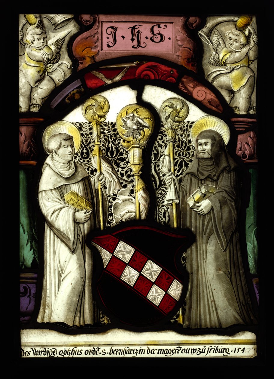 أسلحة من وسام Cistercian ، 1547. بواسطة غير معروف