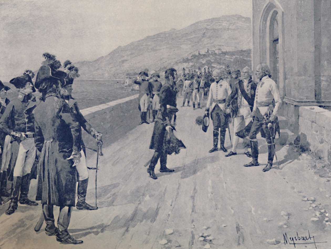 ترتيب استسلام ماسيناس في كورنيجليانو ، بالقرب من جنوة ، 1896 بواسطة غير معروف