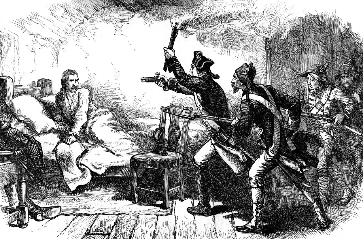 اعتقال الجنرال ريتشارد بريسكوت ، 1777 ج 1880 بواسطة غير معروف