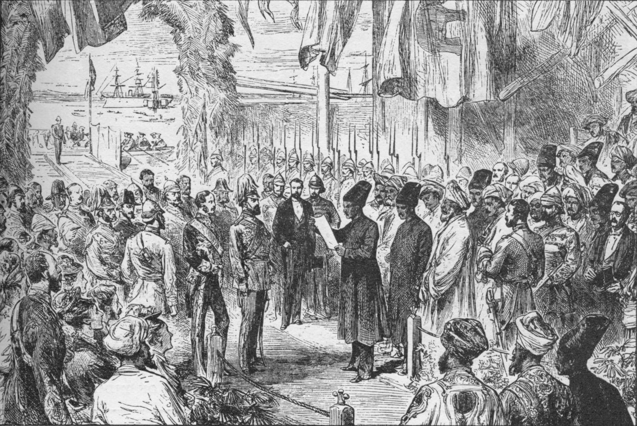 وصول أمير ويلز إلى بومباي ، الهند ، في 8 نوفمبر 1875 1908 بواسطة غير معروف