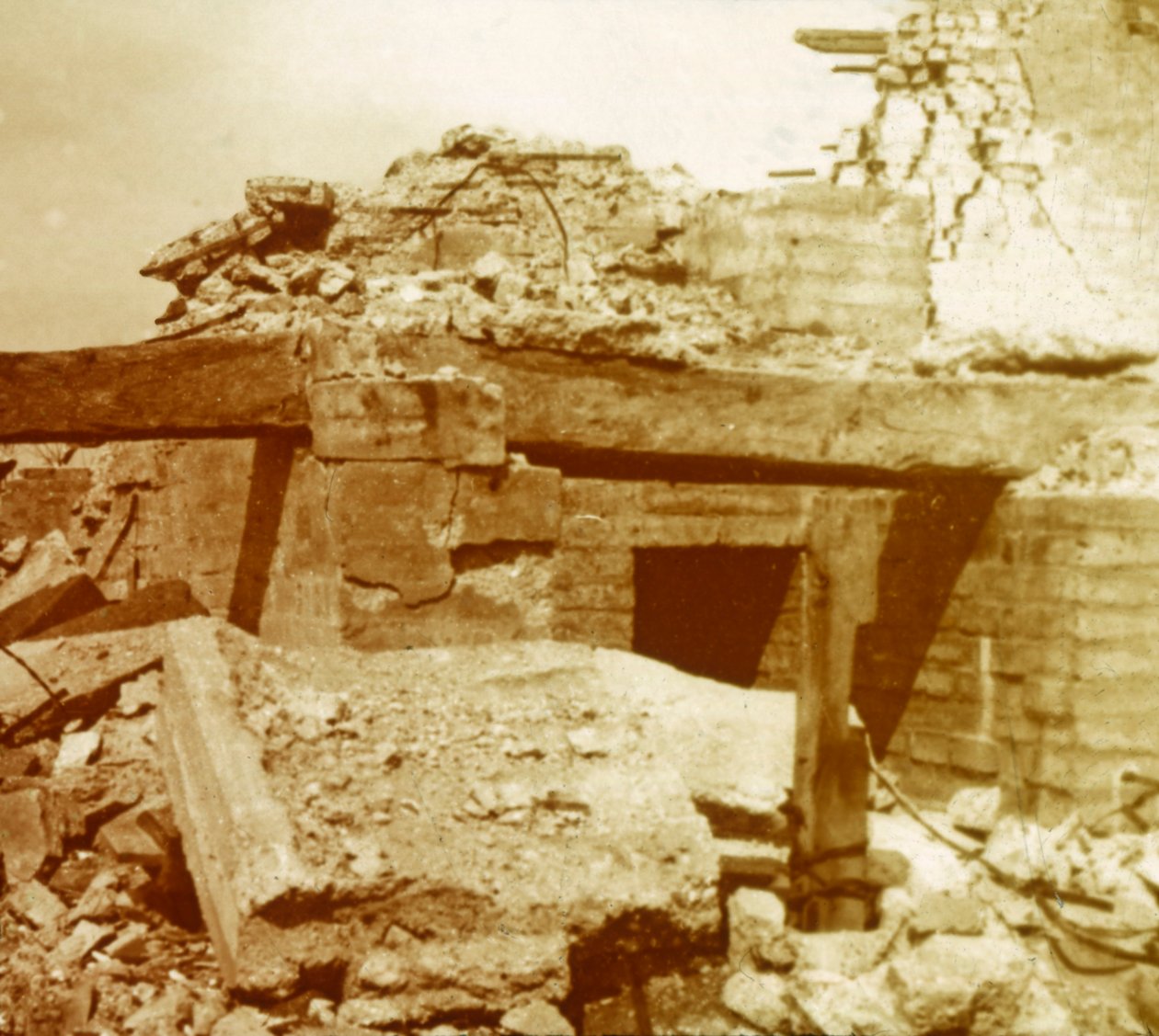 المدفعية ، رامسكابيل ، بلجيكا ، c1914-c1918 بواسطة غير معروف
