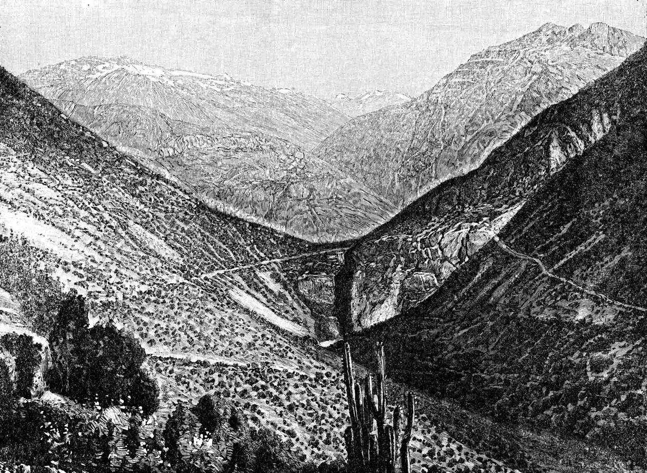صعود كومبر ، تشيلي ، 1895 بواسطة غير معروف