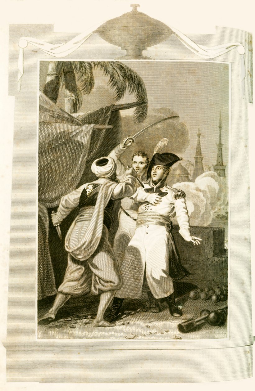 اغتيال الجنرال كليبر في مصر ، 1800 ، 1816. بواسطة غير معروف