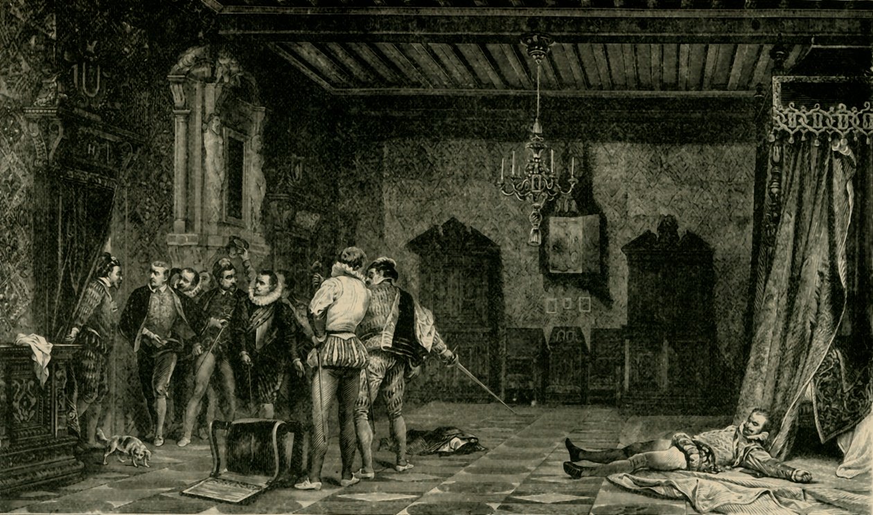 اغتيال هنري ، دوق جيز ، ديسمبر 1588 ، 1890. بواسطة غير معروف