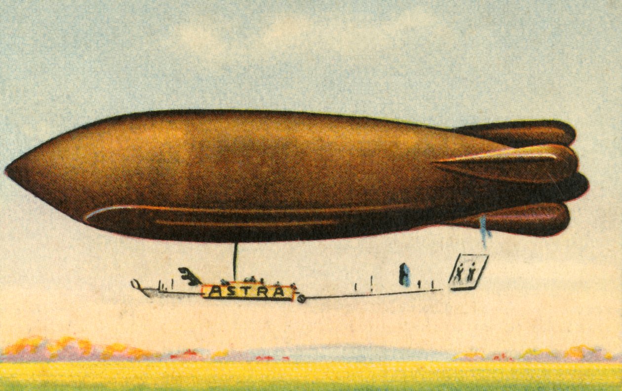 Astra Adjutant Reau airship ، 1911 ، 1932. بواسطة غير معروف
