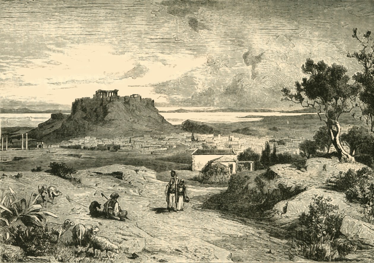أثينا ، 1890. بواسطة غير معروف
