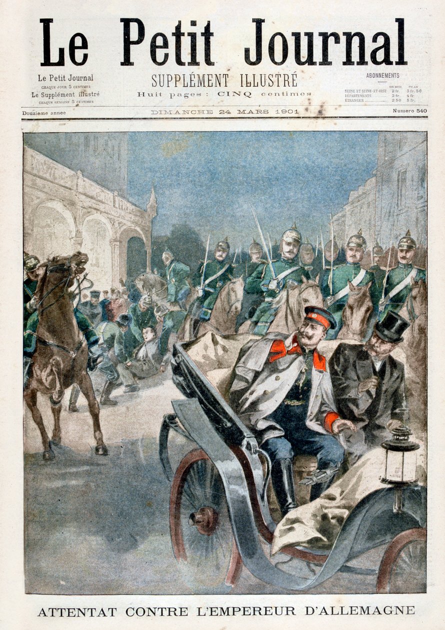 هجوم ضد إمبراطور ألمانيا ، 1901 بواسطة غير معروف