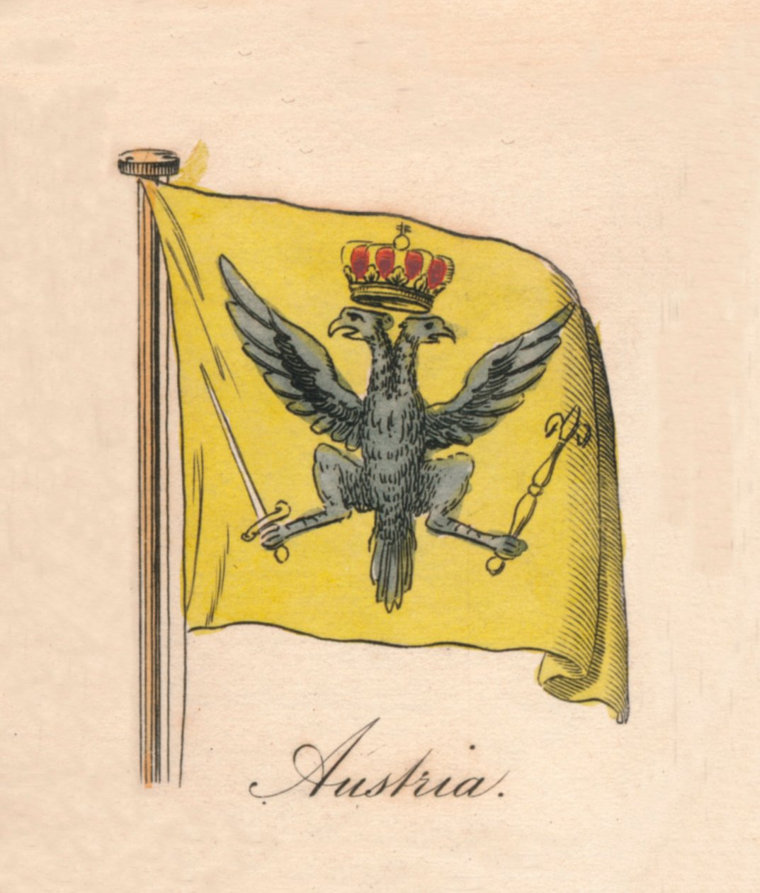 النمسا ، 1838 بواسطة غير معروف