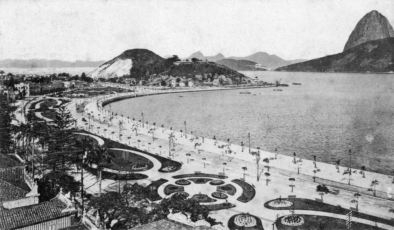 Avenida Beira-Mar ، Botafogo ، ريو دي جانيرو ، أوائل القرن العشرين بواسطة غير معروف