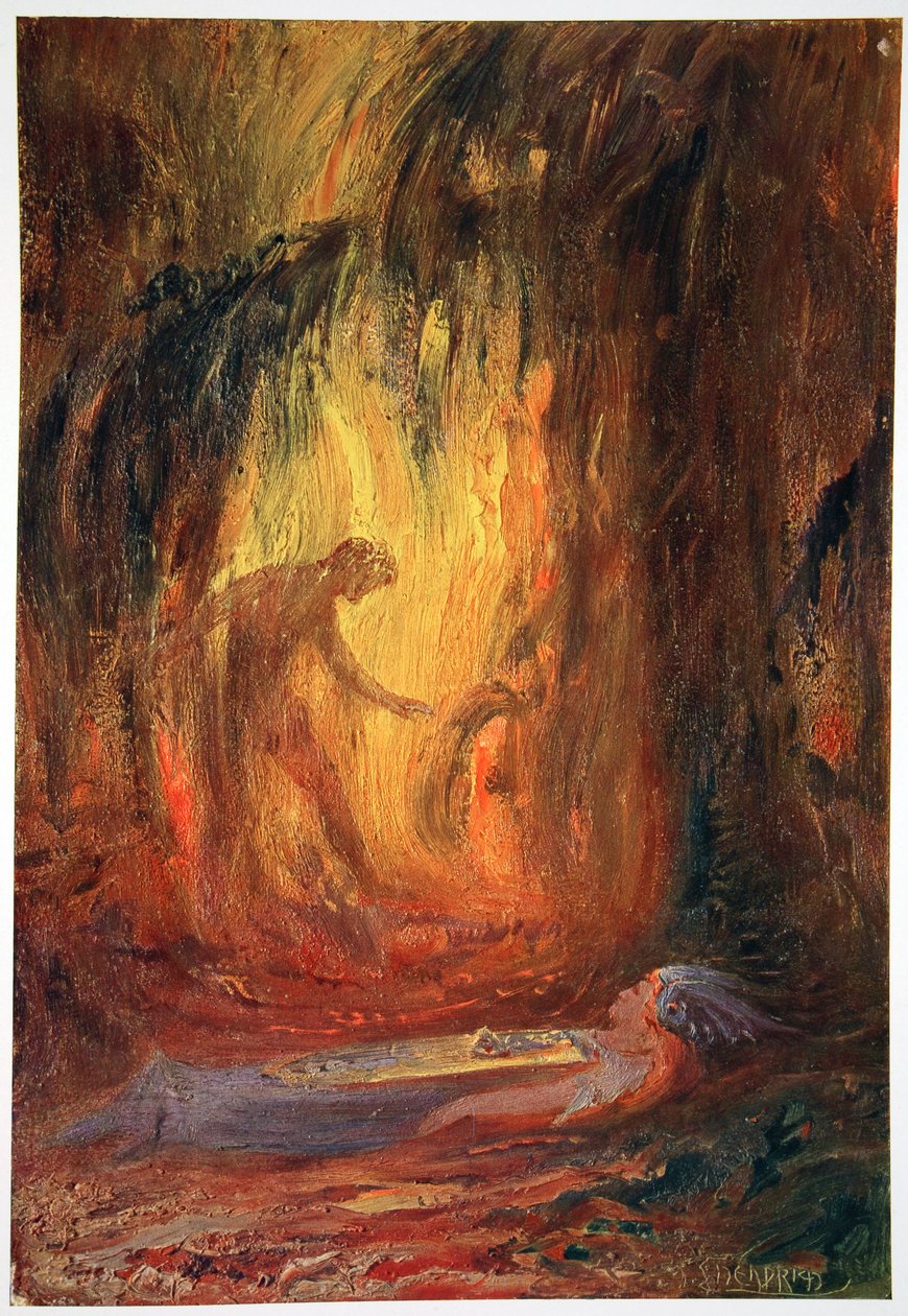 صحوة برونهيلد ، 1906 بواسطة غير معروف
