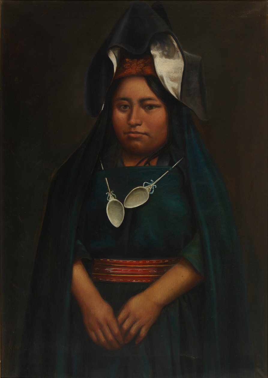 أيمارا جيرل ، كاليفورنيا. 1890-1892. بواسطة غير معروف