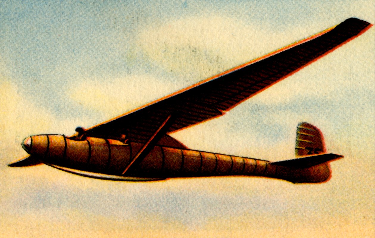 طائرة شراعية B.9 ، 1932. بواسطة غير معروف
