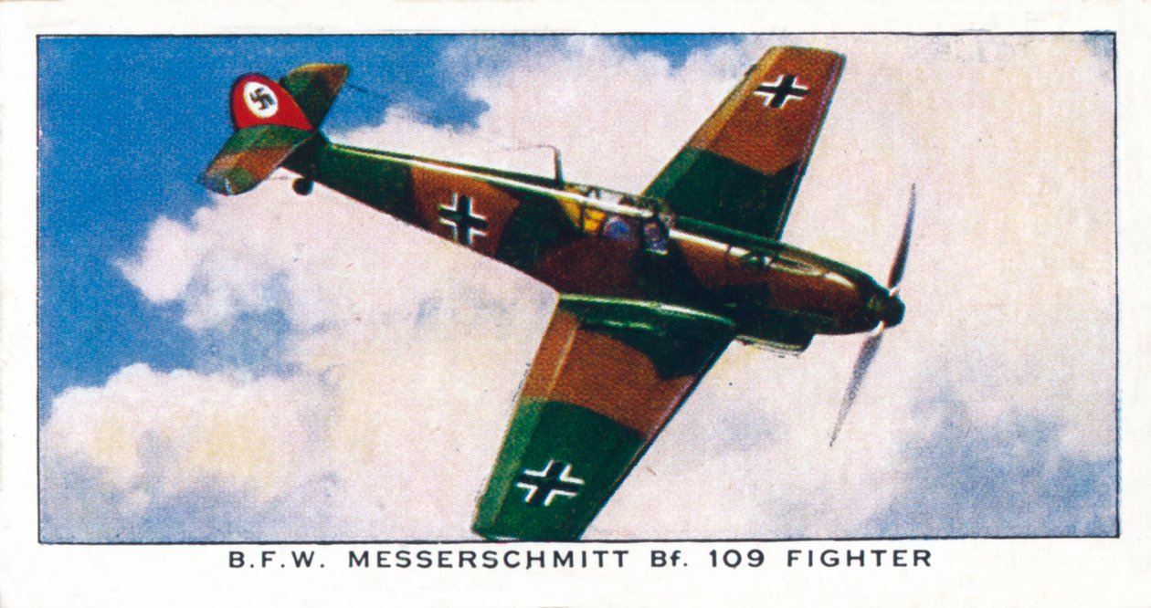 BFW Messerschmitt Bf. 109 مقاتلة ، 1938 بواسطة غير معروف