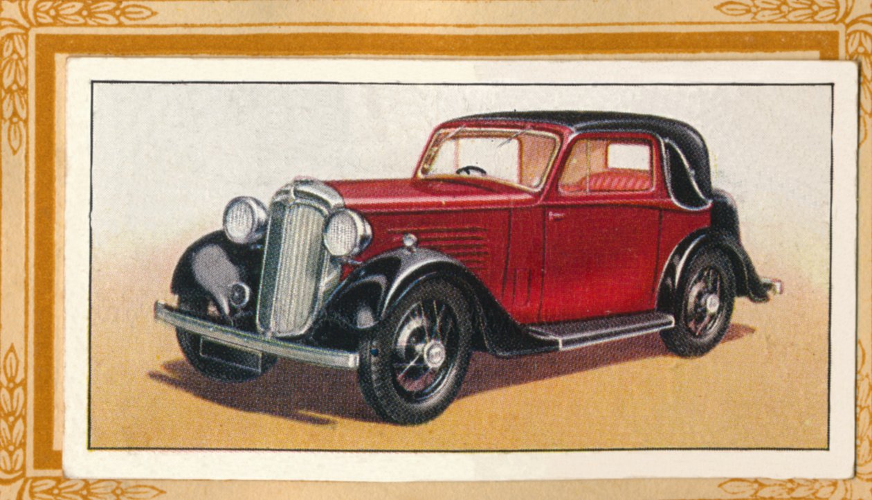 BSA 10 كوبيه ذات الرأس الثابت ، c1936 بواسطة غير معروف