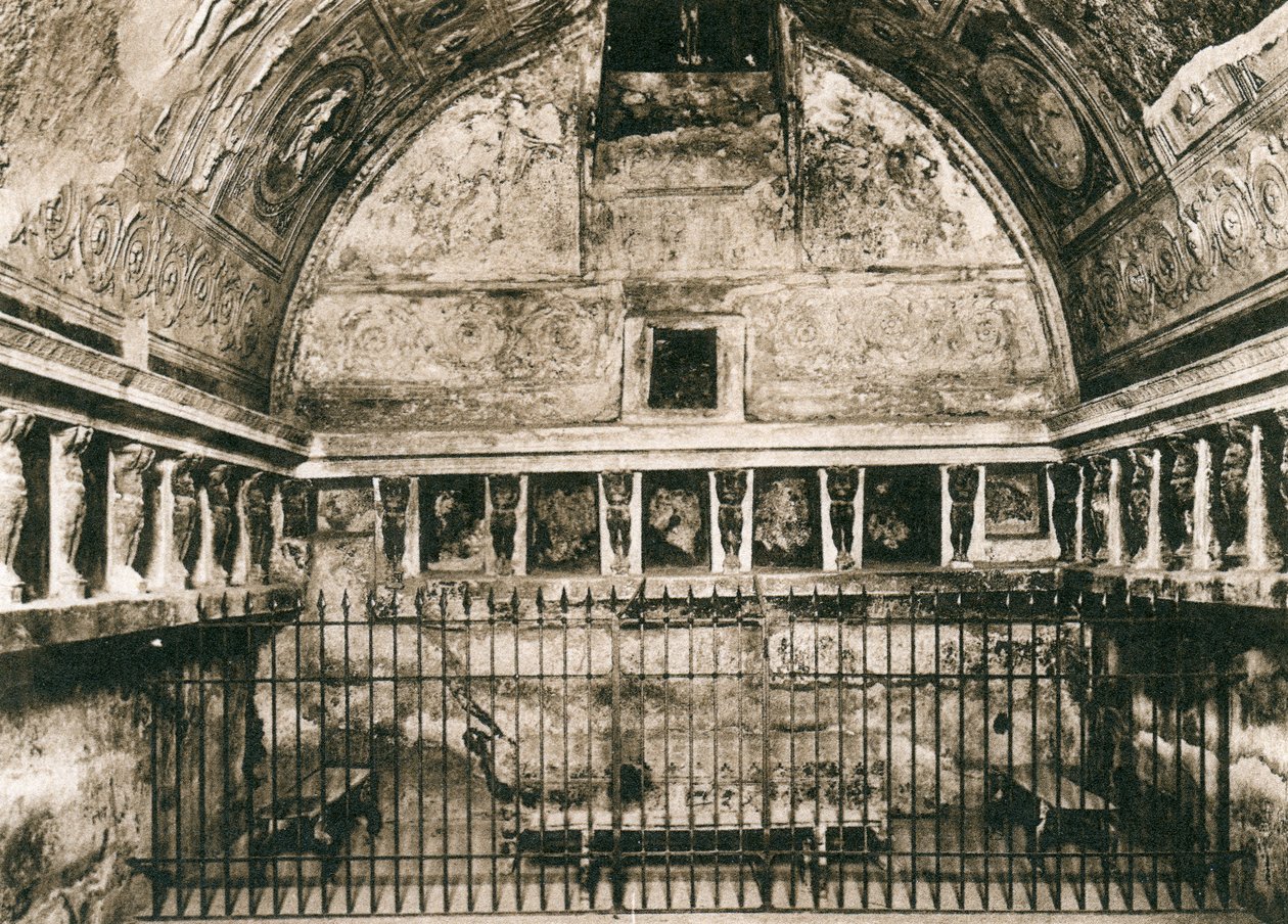 Bagni dei Foro ، بومبي ، إيطاليا ، c1900s بواسطة غير معروف