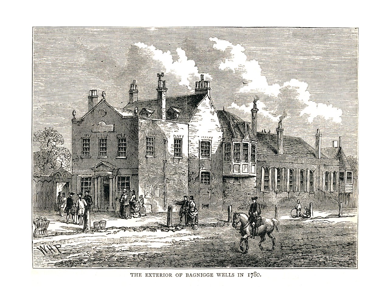 Bagnigge Wells ، 1780 بواسطة غير معروف