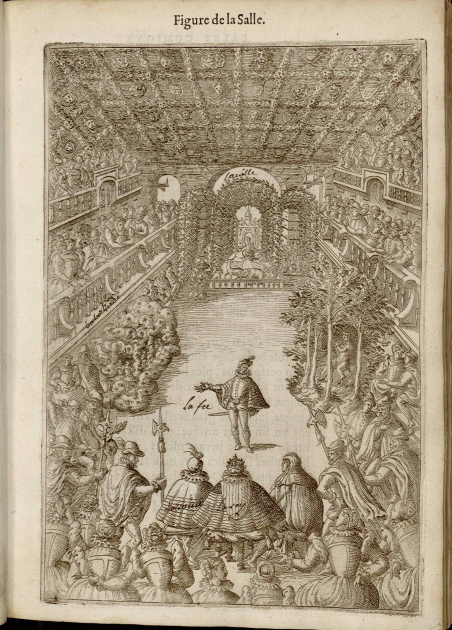 باليه الملكة المصورة من قبل بالثاسار دي بوجويولكس ، 1582. بواسطة غير معروف