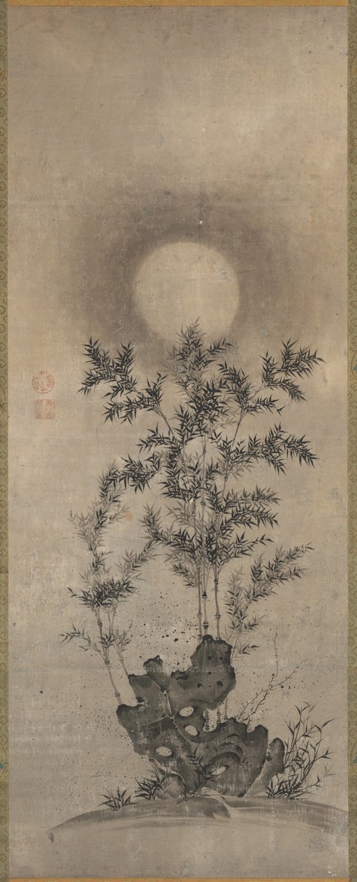 الخيزران في ضوء القمر ، 1500s. بواسطة غير معروف