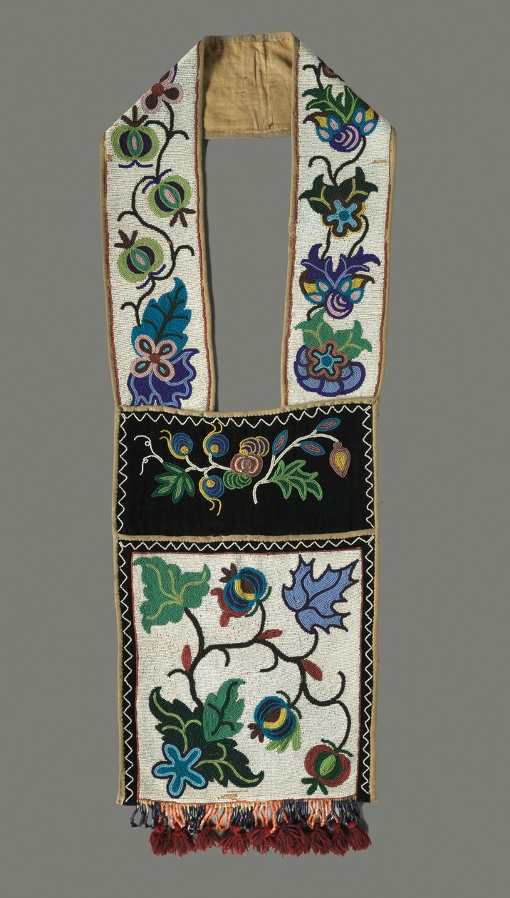 حقيبة كتف باندولير ، 1880. بواسطة غير معروف