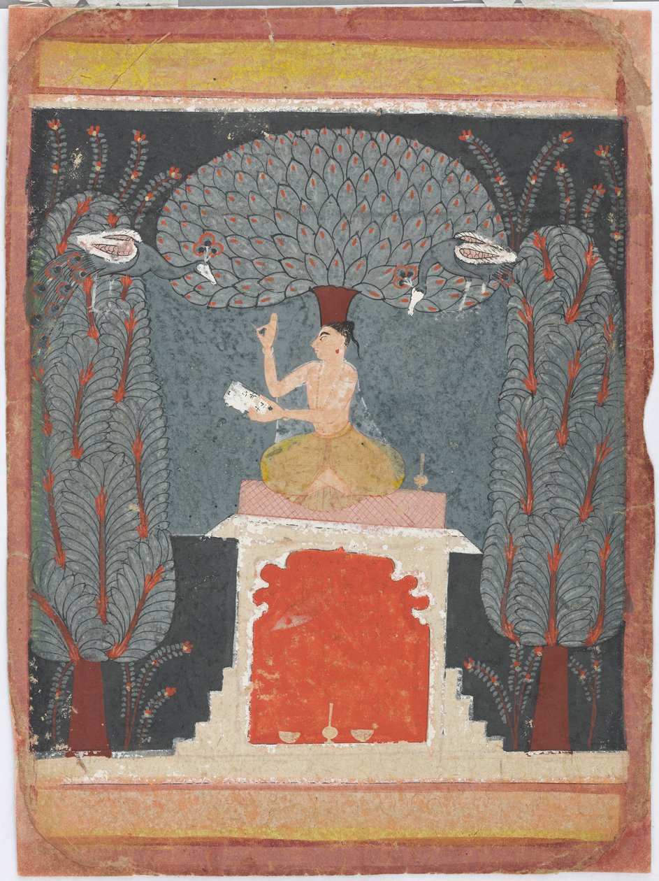 البنغال راجيني من سلسلة Ragamala ، كاليفورنيا. 1650. بواسطة غير معروف